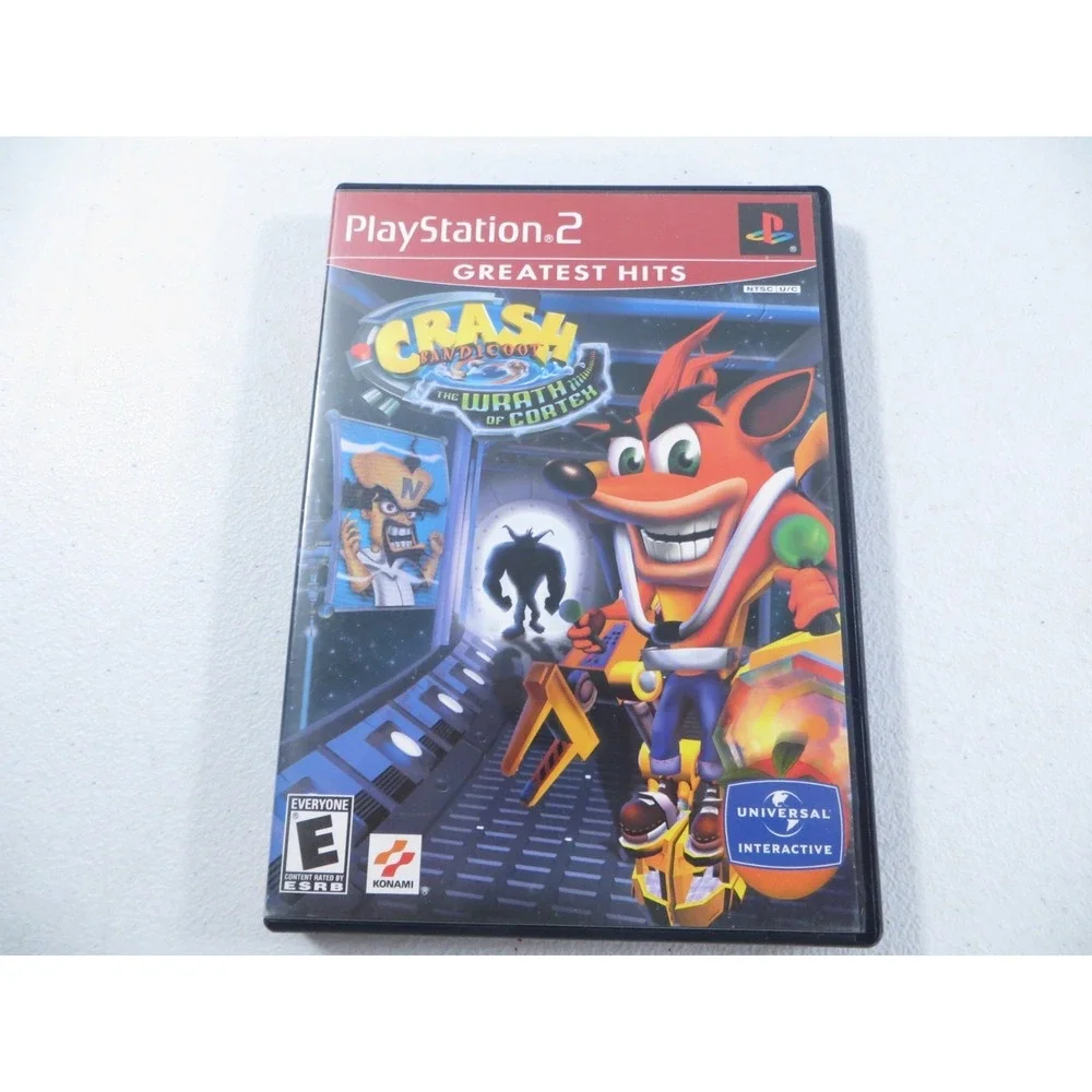 Crash Banicoot The Wrath Of Cortex Sony Playstation 2 PS2 2002 CIB W/ Reg TESTED